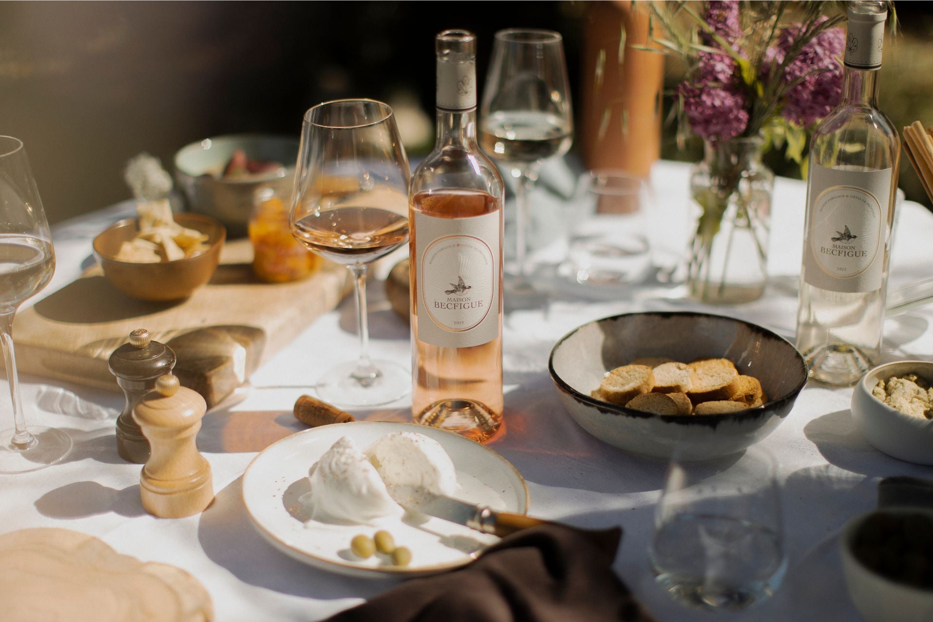 Vins blanc et rosé Maison Becfigue