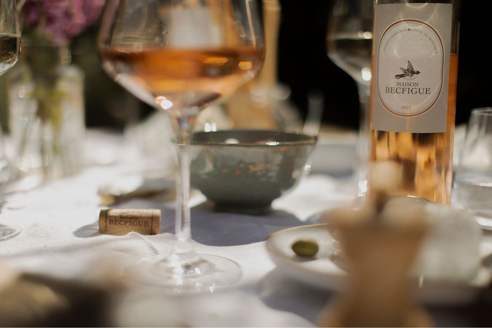 Vin rosé Maison Becfigue 2022