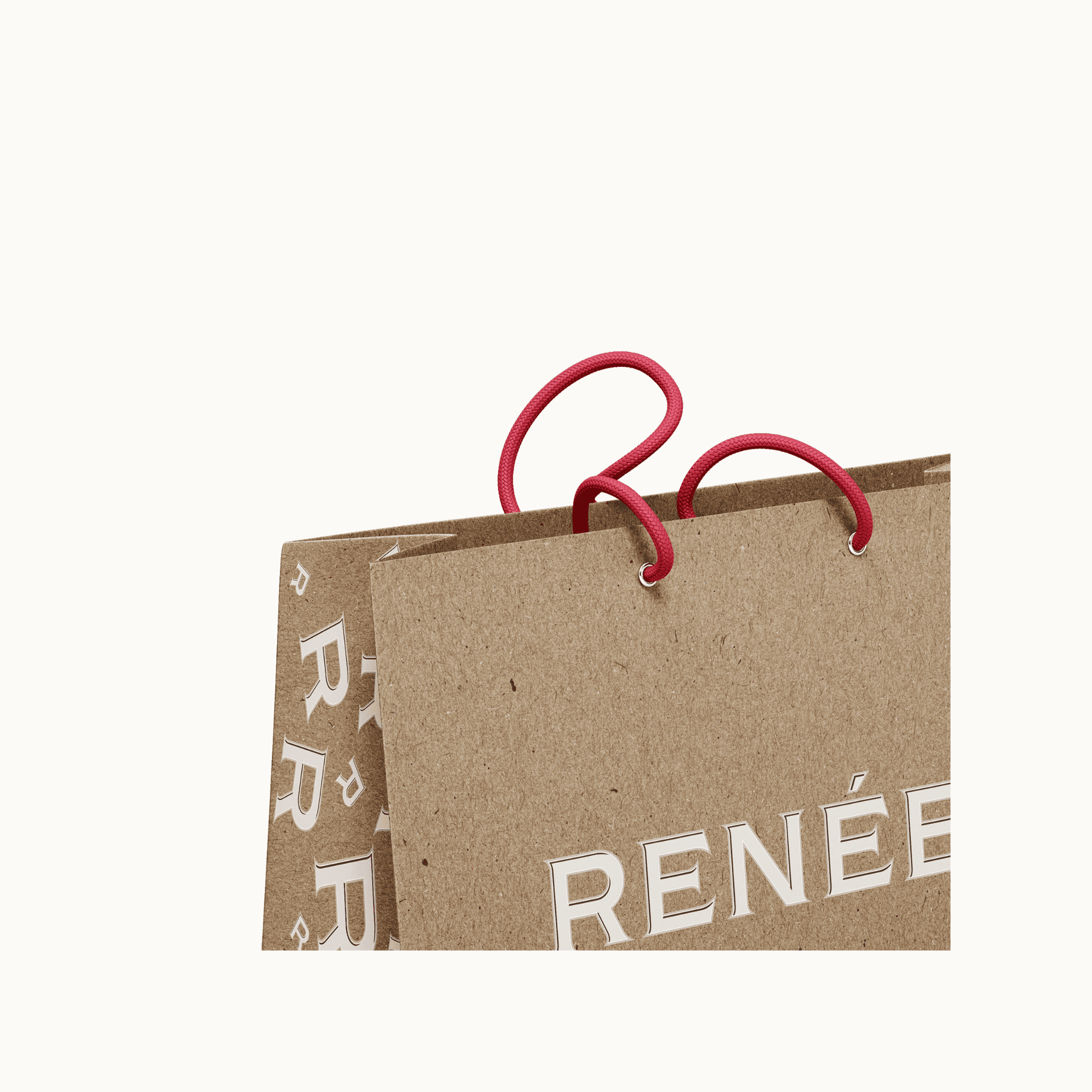 Sac cadeau Renée en Kraft